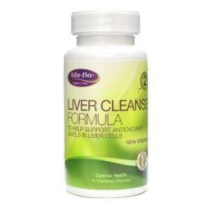 Life flo Optimal Health Liver Cleanse Formula 40 vegetarian capules