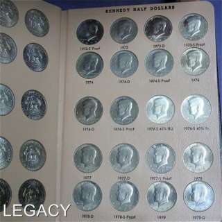 COMPLETE KENNEDY HALF DOLLARS FROM 1964 2001 SILVER(YSS  