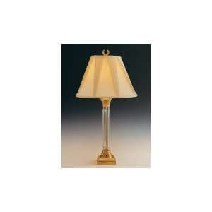  Remington Lamp 665 Table Lamp In Crystal with Polished 