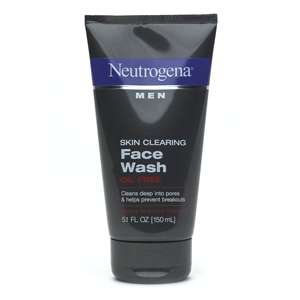Neutrogena Men Skin Clearing Face Wash 5.1 fl oz (150 ml)  