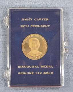   , Jimmy Carter, 39th President, 10K Gold, 2.6 grams (c 1584)  
