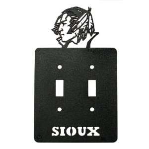  UNIVERSITY OF NORTH DAKOTA Double Light Switch Plate Cover 