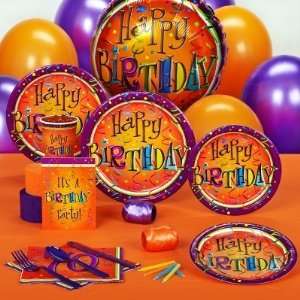   193659 Lively Birthday 70  Standard Party Pack