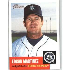  2002 Topps Heritage #336 Edgar Martinez   Seattle Mariners 