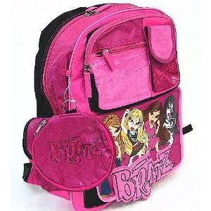  Bratz Pink and Purple School Bag Book Bag: Toys & Games