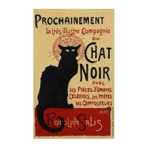  Theophile Alexandre Steinlen   Chat Noir / Prochainement 
