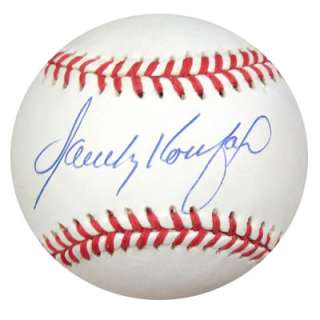 Sandy Koufax Autographed Signed NL Baseball PSA/DNA #K07581  