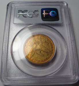 1855 S $10 Gold Liberty Eagle PCGS VF25 *Rare Gold Rush Date*  