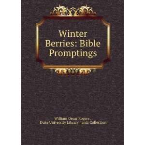  Winter Berries Bible Promptings Duke University Library 