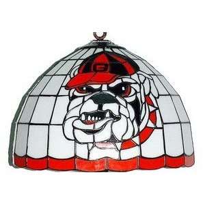  Georgia Bulldogs Tiffany Ceiling Lamp