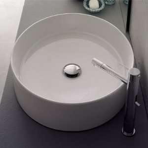   8030 Oval Shaped White Ceramic Vessel Sink 8030