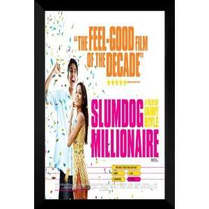  Slumdog Millionaire FRAMED 27x40 Movie Poster