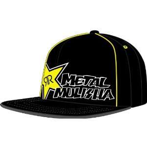  MSR Metal Mulisha Ignite Hat, Black, Size: Lg/XL 