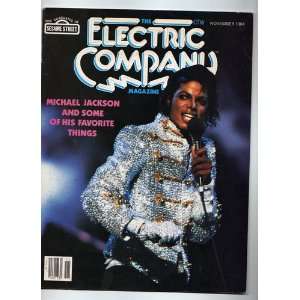 Michael Jackson the Electric Company Magazine 1984
