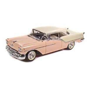  1957 Oldsmobile Super 88 1/18 Sunset Glow and White Toys 