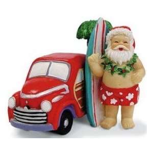    Hawaiian Christmas Ornament Santa & Woodie: Everything Else