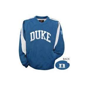  Duke Blue Devils Pickoff Pullover Jacket by Majestic 