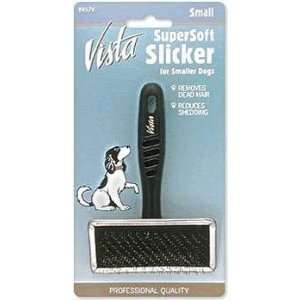   Pet Grooming Vista Super Soft Slicker Brush Size Medium: Pet Supplies