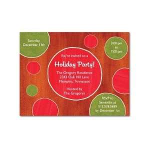 Holiday Party Invitations   Festive Bubbles By Sb Multiple 