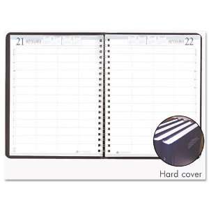   Group Practice Daily Appointment Book, 8x11, Black