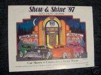 1997 Show & Shine Auto Event Calendar IN/KY/OH/MI/WV  