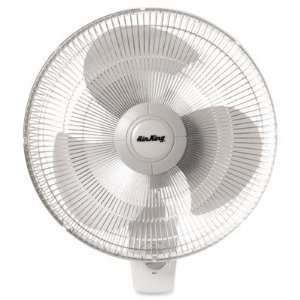  Oscillating Wall Fan   16, White(sold individuall) Office 