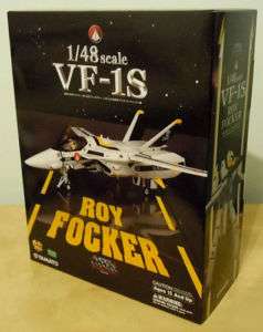 Yamato Macross 1/48 VF 1S Roy Focker Valkyrie robotech  
