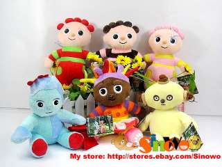 6x In The Night Garden Iggle Upsy Makka Tombliboo Toy s  