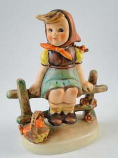 Vintage Hummel Goebel Figurine Just Resting TMK 4 Mark Statue Antique 