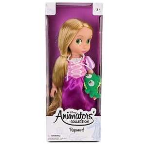 NEW 2011 Disney Store Animators Collection RAPUNZEL Tangled Doll 16 