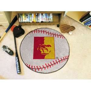  Pittsburg State University Baseball Rugs 29 diameter 
