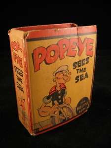 VINTAGE BIG LITTLE BOOK POPEYE SAILOR SEES THE SEA  