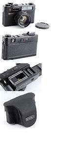 Yashica Electro Black 35 GSN 45mm F1.7 Rangefinder Film Camera Rare 
