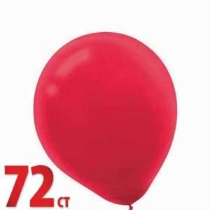  Apple red latex balloons 72ct