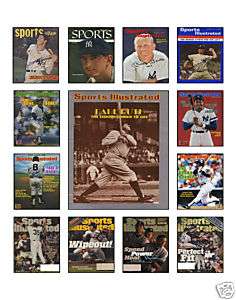 New York Yankees Sports Illustrated Collage Poster  