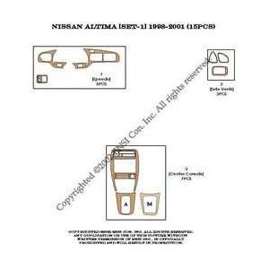   Kit 98 01   15 pieces   Mustard Birdseye Maple (7 221): Automotive