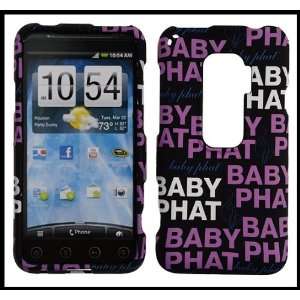   Repeat Word Baby Phat Design + Clear Screen Protector: Cell Phones