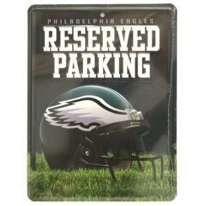 Philadelphia Eagles Metal Parking Sign: Sports & Outdoors