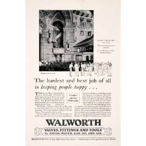   Tools Roxy Theatre Walter Ahlschlager Woolfolk   Original Print Ad