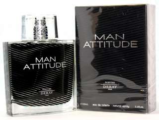 MAN ATTITUDE DERAY 3.4 EDT COLOGNE SPRAY MEN NEW IN BOX  