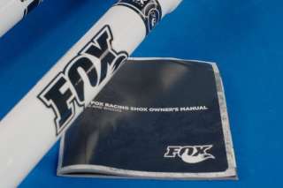 2011 Fox F120RL Fork,White,15mm,Taper Steerer  