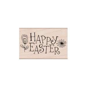    Wood Block Happy Easter Flowers by Hero Arts Arts, Crafts & Sewing