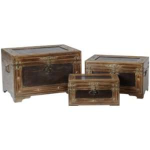  Wooden Storage Boxes   Set of 3: Everything Else