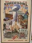 nfl super bowl xxxvi original poster and post 911 poster