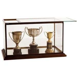 Mabel Glass/Wood/Brass/Mirror Display Box: Everything Else