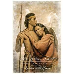  Missionary LDS Art 32 x 42: Home & Kitchen