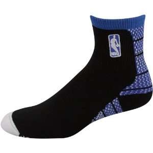    NBA Black Royal Blue White Pulse Crew Socks: Sports & Outdoors