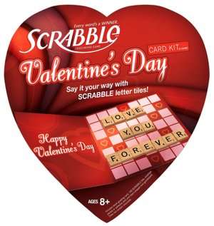  Scrabble Valentines Day   Card Kit and Game by Hasbro, Incorporated