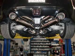 CNT RACING 09 11 Nissan 370z Bolt on catback Exhaust system  