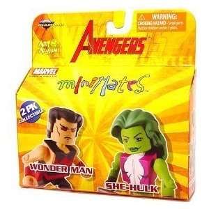   Series 16 Avengers 2 Pack Wonder Man & She Hulk Toys & Games